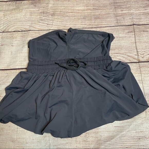 Keiki kona Gray 2 in 1 Flowy fitness Shorts Size Medium - Picture 9 of 13